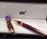 Copy Montblanc Rollerball Pens John F. Kennedy Red Resin & Rose Gold